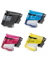 Multipack Drucker-Patronen kompatibel Brother (LC-527 XL VAL) BK+C+M+Y, Brother MFC-J 4350DW/4550DW/6760DW/6960DW/6975DW/6977DW Multipack Drucker-Patronen kompatibel Brother (LC-527 XL VAL) BK+C+M+Y, Brother MFC-J 4350DW/4550DW/6760DW/6960DW/6975DW/6977DW