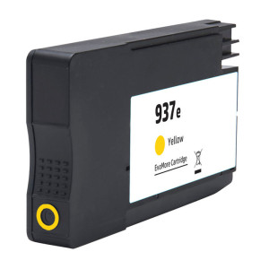 Drucker-Patrone rebuilt HP (937E) Yellow HP OfficeJet Pro-9100/9110/9117/9120/9123/9130/9133/9700/9720/9730