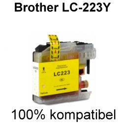 Drucker-Patrone kompatibel Brother (LC-223Y) Yellow MFC-J 4420 DW, MFC-J 4425 DW, MFC-J 4620 DW, MFC-J 4625 DW, MFC-J 5320 DW, MFC-J 5600 Series, MFC-J 5620 DW, MFC-J 5625 DW, MFC-J 5720 DW, Drucker-Patrone kompatibel Brother (LC-223Y) Yellow MFC-J 4420 DW, MFC-J 4425 DW, MFC-J 4620 DW, MFC-J 4625 DW, MFC-J 5320 DW, MFC-J 5600 Series, MFC-J 5620 DW, MFC-J 5625 DW, MFC-J 5720 DW,