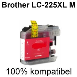 Drucker-Patrone kompatibel Brother (LC-225MXL) Magenta MFC-J 4420 DW, MFC-J 4425 DW, MFC-J 4620 DW, MFC-J 4625 DW, MFC-J 5320 DW, MFC-J 5600 Series, MFC-J 5620 DW, MFC-J 5625 DW, MFC-J 5720 DW, Drucker-Patrone kompatibel Brother (LC-225MXL) Magenta MFC-J 4420 DW, MFC-J 4425 DW, MFC-J 4620 DW, MFC-J 4625 DW, MFC-J 5320 DW, MFC-J 5600 Series, MFC-J 5620 DW, MFC-J 5625 DW, MFC-J 5720 DW,