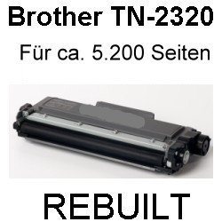 Toner-Patrone rebuilt Brother (TN-2320 XXL) Black, DCP L 2500 D/L 2500 Series/L 2520 DW/L 2540 DN/L 2560 DW/DCP L 2700 DW/HL L 2300 D/L 2300 Series/HL L 2320 D/L 2321 D/L 2340 DW/L 2360 DN/L 2360 DW/L 2361 DN/L 2365 DW/L 2380 DW/MFC L 2700 DW/L 2700 Serie Toner-Patrone rebuilt Brother (TN-2320 XXL) Black, DCP L 2500 D/L 2500 Series/L 2520 DW/L 2540 DN/L 2560 DW/DCP L 2700 DW/HL L 2300 D/L 2300 Series/HL L 2320 D/L 2321 D/L 2340 DW/L 2360 DN/L 2360 DW/L 2361 DN/L 2365 DW/L 2380 DW/MFC L 2700 DW/L 2700 Serie