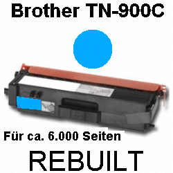 Toner-Patrone rebuilt Brother (TN-900C) Cyan,  HL L 9200 Cdwt/L 9300 Cdwtt/MFC L 9500 Series/MFC L 9550 CDW/MFC L 9550 Cdwt Toner-Patrone rebuilt Brother (TN-900C) Cyan,  HL L 9200 Cdwt/L 9300 Cdwtt/MFC L 9500 Series/MFC L 9550 CDW/MFC L 9550 Cdwt