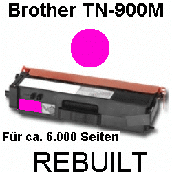 Toner-Patrone rebuilt Brother (TN-900M) Magenta,  HL L 9200 Cdwt/L 9300 Cdwtt/MFC L 9500 Series/MFC L 9550 CDW/MFC L 9550 Cdwt Toner-Patrone rebuilt Brother (TN-900M) Magenta,  HL L 9200 Cdwt/L 9300 Cdwtt/MFC L 9500 Series/MFC L 9550 CDW/MFC L 9550 Cdwt