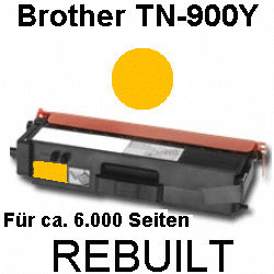 Toner-Patrone rebuilt Brother (TN-900Y) Yellow,  HL L 9200 Cdwt/L 9300 Cdwtt/MFC L 9500 Series/MFC L 9550 CDW/MFC L 9550 Cdwt Toner-Patrone rebuilt Brother (TN-900Y) Yellow,  HL L 9200 Cdwt/L 9300 Cdwtt/MFC L 9500 Series/MFC L 9550 CDW/MFC L 9550 Cdwt