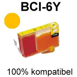 Drucker-Patrone kompatibel Canon (BCI-6Y) Yellow Pixma IP-3000/3100/4000/4000P/4000R/5000/6000D/6100D/8500, Pixma MP-750/760/780 Drucker-Patrone kompatibel Canon (BCI-6Y) Yellow Pixma IP-3000/3100/4000/4000P/4000R/5000/6000D/6100D/8500, Pixma MP-750/760/780