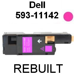 Toner-Patrone rebuilt Dell (593-11142) Magenta für Dell-1250C/1350CNW/1355CN/1355CNW, C-1700Series/1760NW/1765NF/1765NFW