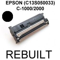 Toner-Patrone rebuilt Epson (C13S050033) Black Aculaser C1000/C1000N/C2000/C2000DT/C2000PS, C-1000/C-1000N/C-2000/C-2000DT/C-2000PS Toner-Patrone rebuilt Epson (C13S050033) Black Aculaser C1000/C1000N/C2000/C2000DT/C2000PS, C-1000/C-1000N/C-2000/C-2000DT/C-2000PS