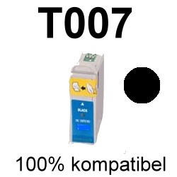 Drucker-Patrone kompatibel Epson (T007401/T007) Black Stylus Photo 785/785EPX/790/870/870LE/875DC/875DCS/890/895/895EX/900/915/1270/1280/1280S/1290/1290S Drucker-Patrone kompatibel Epson (T007401/T007) Black Stylus Photo 785/785EPX/790/870/870LE/875DC/875DCS/890/895/895EX/900/915/1270/1280/1280S/1290/1290S