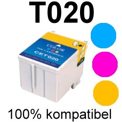 Drucker-Patrone kompatibel Epson (T020401/T020) Color Stylus Color 880/880I/8-Cube