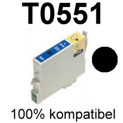 Drucker-Patrone kompatibel Epson (T055140/T0551) Black Epson Stylus Photo RX420/RX425/RX520, R240/R245 Drucker-Patrone kompatibel Epson (T055140/T0551) Black Epson Stylus Photo RX420/RX425/RX520, R240/R245