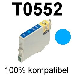 Drucker-Patrone kompatibel Epson (T055240/T0552) Cyan Epson Stylus Photo RX420/RX425/RX520, R240/R245 Drucker-Patrone kompatibel Epson (T055240/T0552) Cyan Epson Stylus Photo RX420/RX425/RX520, R240/R245