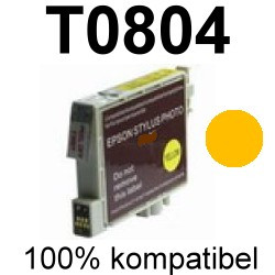 Drucker-Patrone kompatibel Epson (T080440/T0804) Yellow Epson Stylus Photo R265/R285/R360, RX560/RX585/RX595/RX685, PX650/PX660/PX700/PX710/PX720/PX730/PX800/PX810/PX820/PX830 Drucker-Patrone kompatibel Epson (T080440/T0804) Yellow Epson Stylus Photo R265/R285/R360, RX560/RX585/RX595/RX685, PX650/PX660/PX700/PX710/PX720/PX730/PX800/PX810/PX820/PX830