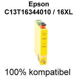 Drucker-Patrone kompatibel Epson (C13T16344010/16XL) Yellow Workforce WF-2010W/2510WF/2520NF/2530WF/2540W Drucker-Patrone kompatibel Epson (C13T16344010/16XL) Yellow Workforce WF-2010W/2510WF/2520NF/2530WF/2540W