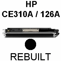 Toner-Patrone rebuilt HP (CE310A/126A) Black LaserJet CP-1025Color/1025NW Color, Pro CP-1025/1025NW, Pro-100 Color MFP M175A/M175NW, Pro-200 Color MFP M275A, Topshot LaserJet Pro-M275 Toner-Patrone rebuilt HP (CE310A/126A) Black LaserJet CP-1025Color/1025NW Color, Pro CP-1025/1025NW, Pro-100 Color MFP M175A/M175NW, Pro-200 Color MFP M275A, Topshot LaserJet Pro-M275