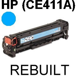 Toner-Patrone rebuilt HP (CE411A/305A) Cyan LaserJet PRO 300 color M351/M375, PRO 400 color M451/M475 Toner-Patrone rebuilt HP (CE411A/305A) Cyan LaserJet PRO 300 color M351/M375, PRO 400 color M451/M475