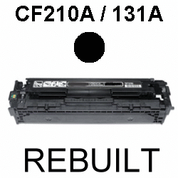 Toner-Patrone rebuilt HP (CF210A/131A) Black LaserJet PRO 200 color M-251N/251NW, M-276N/276NW Toner-Patrone rebuilt HP (CF210A/131A) Black LaserJet PRO 200 color M-251N/251NW, M-276N/276NW