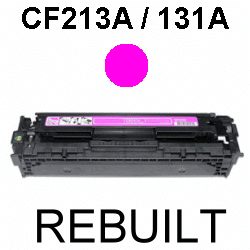 Toner-Patrone rebuilt HP (CF213A/131A) Magenta LaserJet PRO 200 color M-251N/251NW, M-276N/276NW Toner-Patrone rebuilt HP (CF213A/131A) Magenta LaserJet PRO 200 color M-251N/251NW, M-276N/276NW