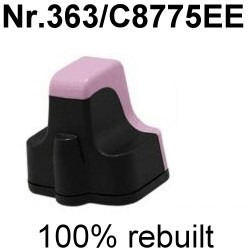 Drucker-Patrone rebuilt HP (Nr.363 XL/C8775EE) Magenta-Light mit Chip HP Photosmart-3100/3108/3110/3210/3310/8250/C5100/C5140/C5150/C5170/C5175/C5180/C5185/C5190/C5194/C6100/C6150/C6160/C6170/C6175/C6180/C6185/C6190/C6200/C6240/C6250/C6270/C6280/C6285/C71 Drucker-Patrone rebuilt HP (Nr.363 XL/C8775EE) Magenta-Light mit Chip HP Photosmart-3100/3108/3110/3210/3310/8250/C5100/C5140/C5150/C5170/C5175/C5180/C5185/C5190/C5194/C6100/C6150/C6160/C6170/C6175/C6180/C6185/C6190/C6200/C6240/C6250/C6270/C6280/C6285/C71