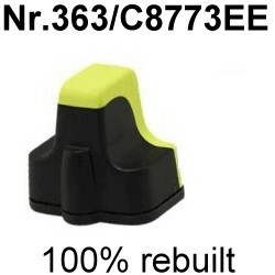 Drucker-Patrone rebuilt HP (Nr.363 XL/C8773EE) Yellow mit Chip HP Photosmart-3100/3108/3110/3210/3310/8250/C5100/C5140/C5150/C5170/C5175/C5180/C5185/C5190/C5194/C6100/C6150/C6160/C6170/C6175/C6180/C6185/C6190/C6200/C6240/C6250/C6270/C6280/C6285/C7100 Drucker-Patrone rebuilt HP (Nr.363 XL/C8773EE) Yellow mit Chip HP Photosmart-3100/3108/3110/3210/3310/8250/C5100/C5140/C5150/C5170/C5175/C5180/C5185/C5190/C5194/C6100/C6150/C6160/C6170/C6175/C6180/C6185/C6190/C6200/C6240/C6250/C6270/C6280/C6285/C7100