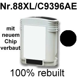 Drucker-Patrone rebuilt HP (NO.88XL/C9396AE) Black HP OfficeJet Pro-K550/K5300/K5400/K8600/L7400/L7480/L7500/L7580/L7590/L7600/L7680/L7700/L7780/L7810/L7815/L7818 Drucker-Patrone rebuilt HP (NO.88XL/C9396AE) Black HP OfficeJet Pro-K550/K5300/K5400/K8600/L7400/L7480/L7500/L7580/L7590/L7600/L7680/L7700/L7780/L7810/L7815/L7818