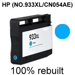 Drucker-Patrone rebuilt HP (NO.933XL/CN054AE) Cyan mit Chip OfficeJet-6100 e-Printer/6600 e-All-in-One/6700 Premium/7110 wide format/7610 wide format Drucker-Patrone rebuilt HP (NO.933XL/CN054AE) Cyan mit Chip OfficeJet-6100 e-Printer/6600 e-All-in-One/6700 Premium/7110 wide format/7610 wide format