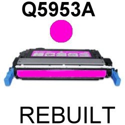 Toner-Patrone rebuilt HP (Q5953A/643A) Magenta ColorLaserJet-4700/4700DN/4700DTN/4700N/4700PH Plus Toner-Patrone rebuilt HP (Q5953A/643A) Magenta ColorLaserJet-4700/4700DN/4700DTN/4700N/4700PH Plus