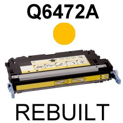 Toner-Patrone rebuilt HP (Q6472A/502A) Yellow ColorLaserJet-3600/3600DN/3600N Toner-Patrone rebuilt HP (Q6472A/502A) Yellow ColorLaserJet-3600/3600DN/3600N