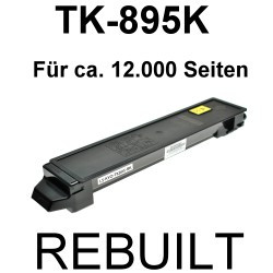 Toner-Patrone rebuilt Kyocera/Mita (TK-895K) Black, FS C 8020 MFP/8025 MFP/8520 MFP/8525 MFP Toner-Patrone rebuilt Kyocera/Mita (TK-895K) Black, FS C 8020 MFP/8025 MFP/8520 MFP/8525 MFP