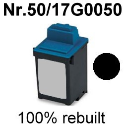 Drucker-Patrone rebuilt Lexmark (17G0050/NO.50) Black Lexmark Z-12/22/32/701/702/703/704/705/706/707/708/715/716/718, P-700Series/701/702/703/704/705/706/707/708/709/3120/3150 Drucker-Patrone rebuilt Lexmark (17G0050/NO.50) Black Lexmark Z-12/22/32/701/702/703/704/705/706/707/708/715/716/718, P-700Series/701/702/703/704/705/706/707/708/709/3120/3150