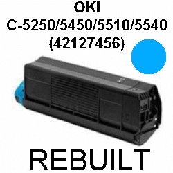 Toner-Patrone rebuilt Oki (42127456) Cyan C-5250/5450/5510/5540,C5250/C5450/C5510/C5540 Toner-Patrone rebuilt Oki (42127456) Cyan C-5250/5450/5510/5540,C5250/C5450/C5510/C5540