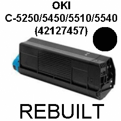 Toner-Patrone rebuilt Oki (42127457) Black C-5250/5450/5510/5540,C5250/C5450/C5510/C5540 Toner-Patrone rebuilt Oki (42127457) Black C-5250/5450/5510/5540,C5250/C5450/C5510/C5540