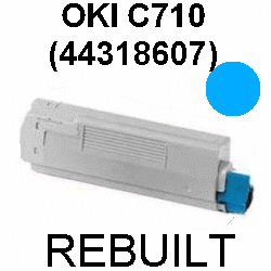 Toner-Patrone rebuilt Oki (44318607) Cyan C-710/711, C710/C711 Cdtn/DN/DTN/N/WT Toner-Patrone rebuilt Oki (44318607) Cyan C-710/711, C710/C711 Cdtn/DN/DTN/N/WT