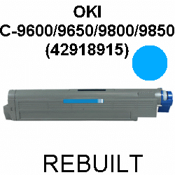 Toner-Patrone rebuilt Oki (42918915) Cyan C9600/C9650/C9800/C9850/C-9600/9650/9800/9850 Toner-Patrone rebuilt Oki (42918915) Cyan C9600/C9650/C9800/C9850/C-9600/9650/9800/9850