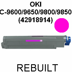 Toner-Patrone rebuilt Oki (42918914) Magenta C9600/C9650/C9800/C9850/C-9600/9650/9800/9850 Toner-Patrone rebuilt Oki (42918914) Magenta C9600/C9650/C9800/C9850/C-9600/9650/9800/9850