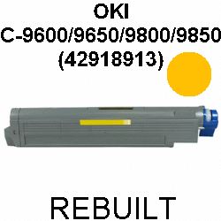 Toner-Patrone rebuilt Oki (42918913) Yellow C9600/C9650/C9800/C9850/C-9600/9650/9800/9850 Toner-Patrone rebuilt Oki (42918913) Yellow C9600/C9650/C9800/C9850/C-9600/9650/9800/9850