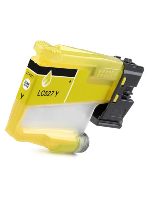 Drucker-Patrone kompatibel Brother (LC-527 Y) Yellow, Brother MFC-J 4350DW/4550DW/6760DW/6960DW/6975DW/6977DW