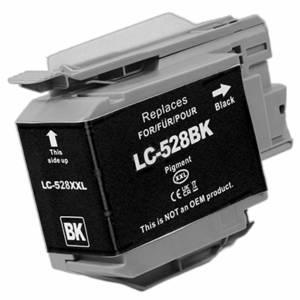 Drucker-Patrone kompatibel Brother (LC-528 BK) Black, Brother MFC-J 6760DW/6960DW/6975DW/6977DW