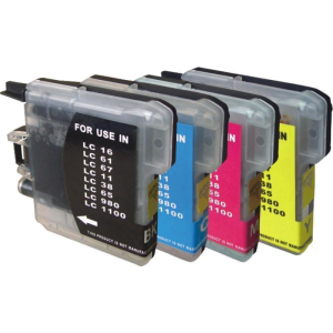 Multipack Drucker-Patrone Brother (LC-980) C/M/Y/K Multipack Drucker-Patrone Brother (LC-980) C/M/Y/K