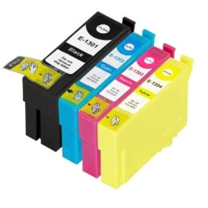 Multipack Drucker-Patrone kompatibel Epson (T1301/T1302/T1303/T1304) BK/C/M/Y Multipack Drucker-Patrone kompatibel Epson (T1301/T1302/T1303/T1304) BK/C/M/Y
