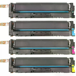 SET Toner-Patronen rebuilt HP (W2190X+W2191X+W2192X+W2193X / 219X), 3.200 Seiten, HP Color LaserJet Pro-3302DN/DNG/DW/DWE, MFP-3300, 3302 Series