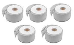 5x XL Versand-Etiketten Dymo S0904980, 104x159mm, 220 Etiketten/Rolle, weiss, permanent 5x XL Versand-Etiketten Dymo S0904980, 104x159mm, 220 Etiketten/Rolle, weiss, permanent