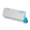 Toner-Patrone rebuilt Oki (44318619) Cyan, OKI ES 7411, ES 7411 DN, ES 7411 WT