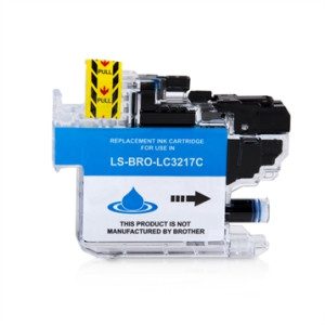 Drucker-Patrone kompatibel Brother (LC-3217C) Cyan, Brother MFC-J 5330 DW, 5330 DW XL, 5335 DW, 5730 DW, 5830 DW, 5930 DW, 6530 DW, 6535 DW, 6535 DW XL, 6730 DW, 6930 DW, 6935 DW
