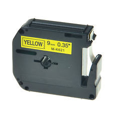 Schriftband Brother P-Touch, Schwarz auf Gelb, MK621 (M-K621), 9mm x 8m Schriftband Brother P-Touch, Schwarz auf Gelb, MK621 (M-K621), 9mm x 8m
