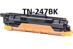 Toner-Patrone rebuilt Brother (TN-247BK) Black, Brother DCP L 3510 CDW, DCP L 3550 CDW, HL L 3210 CW, HL L 3230 CDW, HL L 3270 CDW, HL L 3280 CDW,r MFC L 3710 CW, MFC L 3730 CDN, MFC L 3740 CDN, MFC L 3750 CDW, MFC L 3770 CDW