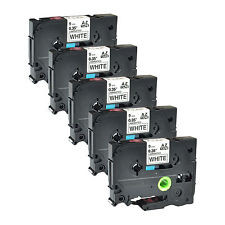 5 x kompatible Brother TZe-221, (TZ221) P-Touch, schwarz auf weiss, 9mm x 8m, laminiert 5 x kompatible Brother TZe-221, (TZ221) P-Touch, schwarz auf weiss, 9mm x 8m, laminiert