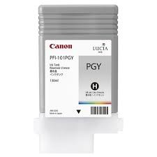 Drucker-Patrone kompatibel Canon PFI-101PGY/0893B001, Hell-Grau, Canon imagePROGRAF IPF 5000, 6000 S