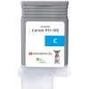 Drucker-Patrone kompatibel Canon PFI-102C/0896B001, Cyan, Canon imagePROGRAF IPF 500, 510, 600, 605, 765