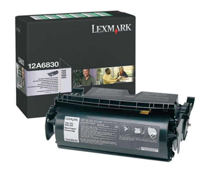 Original Toner Lexmark (12A6830) Black