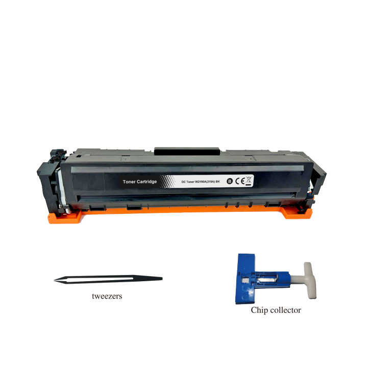 Toner-Patrone rebuilt HP (W2190X / 219X) Black, 3.200 Seiten, HP Color LaserJet Pro-3302DN/DNG/DW/DWE, MFP-3300, 3302 Series